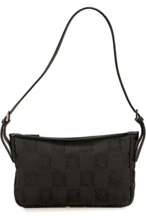 Loewe 2010-2024 Anagram Schultertasche aus Canvas