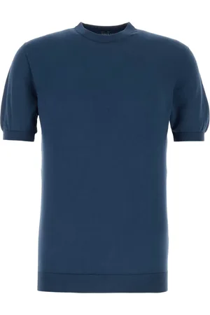 FEDELI Fein gestricktes T-Shirt