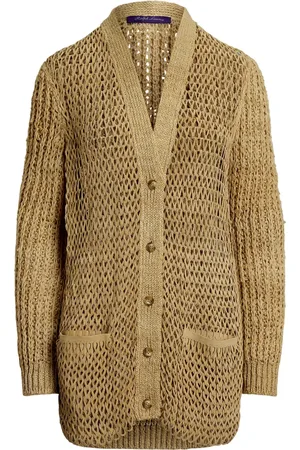 Ralph Lauren Cardigan mit Lochstrickmuster