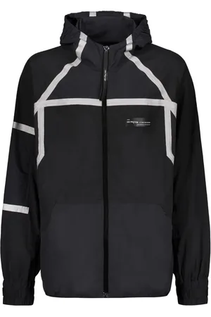 ISO.POETISM Kapuzenjacke mit reflektierenden Einsätzen