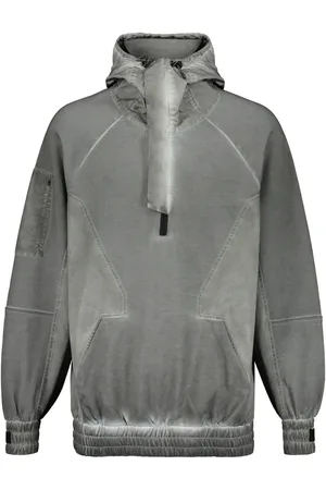 ISO.POETISM Hoodie im Distressed-Look