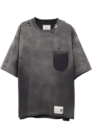 Maison Mihara Yasuhiro T-Shirt im Distressed-Look