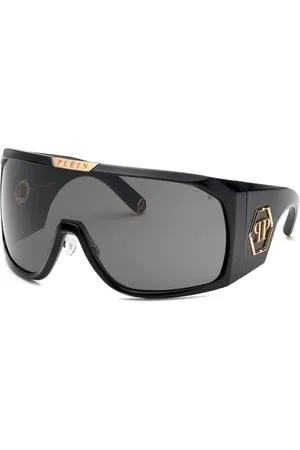 Philipp Plein Sonnenbrille mit Shield-Gestell