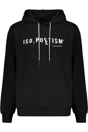ISO.POETISM Hoodie mit Logo-Print