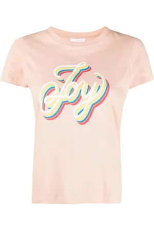 See by Chloé T-Shirt mit grafischem Print