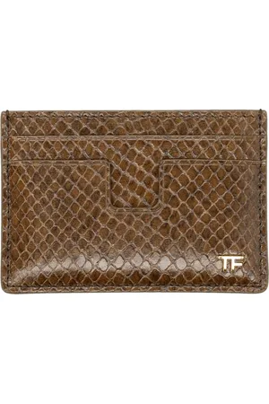 Tom Ford Kartenetui mit Phyton-Print