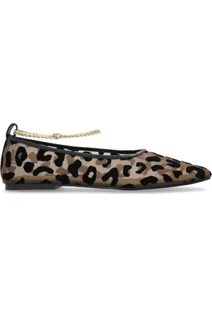 Maria Luca Ballerinas aus Animal-Jacquard