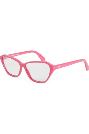 OFF-WHITE Brille mit geometrischem Gestell