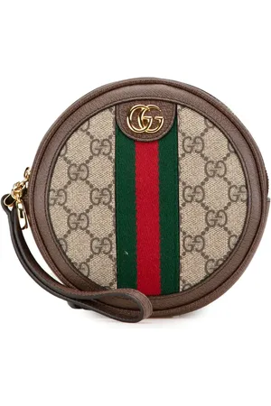 Gucci 2016-2024 runde GG Supreme Ophidia Clutch