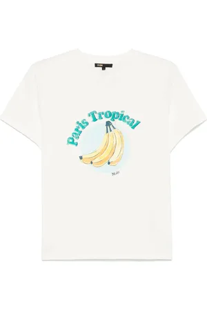 Maje T-Shirt mit grafischem Print
