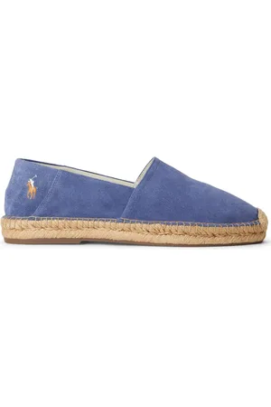 Ralph Lauren Polo Pony Espadrilles aus Wildleder
