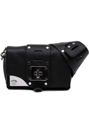 VERSACE 2010-2025 mini Stardust Umhängetasche aus Ziegenleder