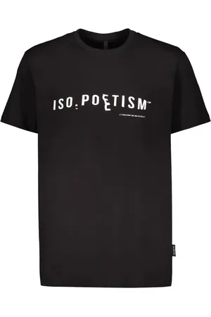 ISO.POETISM T-Shirt mit Logo-Print