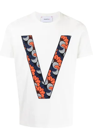 Ports V T-Shirt mit Logo-Print