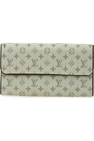 LOUIS VUITTON 2002 mini Lin Porte Tresor International Portemonnaie mit Monogramm
