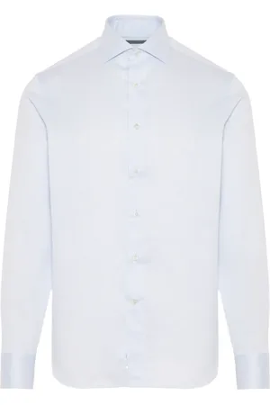 CANALI Hemd aus Popeline