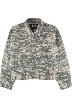 THUG CLUB Jacke mit Camouflage-Print