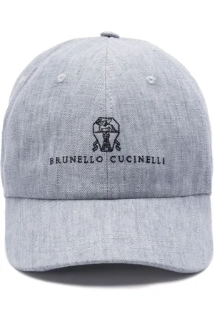 Brunello Cucinelli Baseballkappe mit Logo-Stickerei