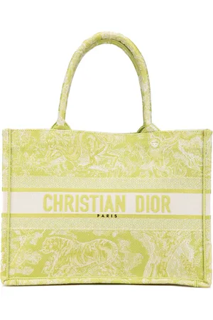 Dior 2021 mittelgroße Dioriviera Toile de Jouy Book Tote Bag aus Canvas
