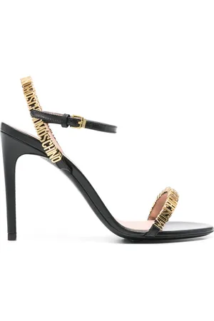 Moschino Sandalen mit Logo 110mm