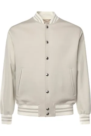 ELEVENTY Gestreifte Bomberjacke