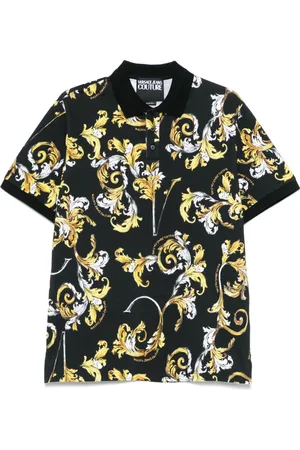VERSACE Poloshirt mit Print
