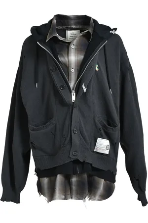 Maison Mihara Yasuhiro Kapuzenjacke im Distressed-Look