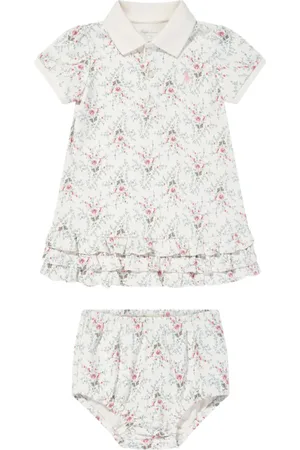 Ralph Lauren Poloshirtkleid mit Blumen-Print