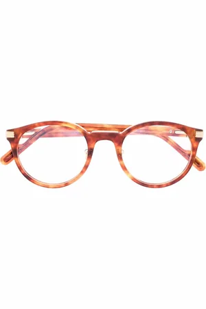 Cartier Brille mit rundem Gestell