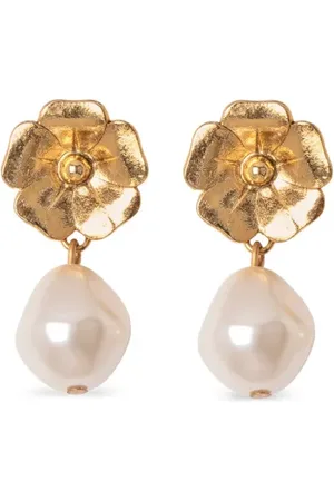 Jennifer Behr 18kt vergoldete Luzia Hängeohrringe