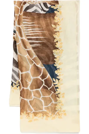 Salvatore Ferragamo 1980s Schal mit Print