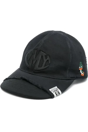 Maison Mihara Yasuhiro Baseballkappe mit Knitteroptik