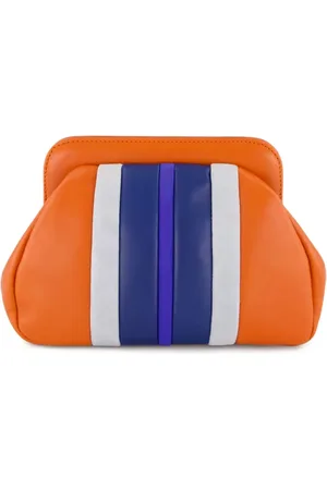 Paula Gestreifte Clutch