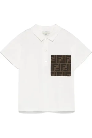 Fendi Poloshirt aus FF-Jacquard