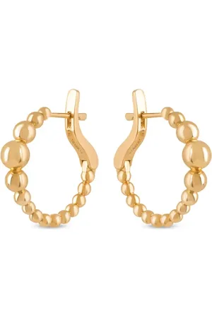 ROSEKEY 18kt Endless Gelbgoldcreolen