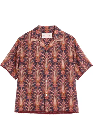 VALENTINO GARAVANI Bowlinghemd mit Voyage Imaginaire-Print