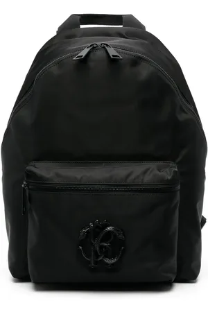 Roberto Cavalli Rucksack mit Logo-Schild