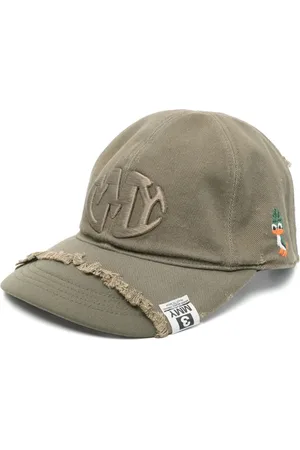 Maison Mihara Yasuhiro Baseballkappe mit Knitteroptik