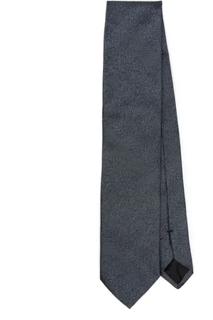 Lanvin Seide mit Fischgrätenmuster