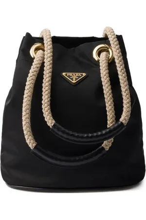 Prada Re-Nylon Beuteltasche mit Kordelhenkeln