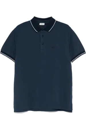 Etro Poloshirt mit Pegaso-Stickerei