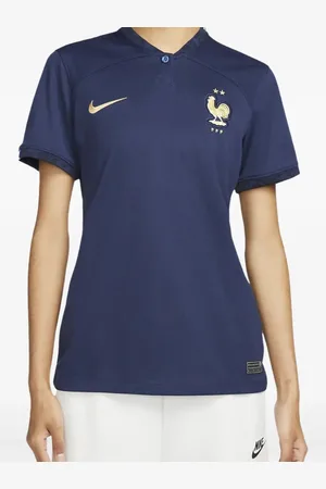 Nike FFF 22/23 Stadium Home Dri-FIT "Midnight Navy/Metallic" Fußballtrikot