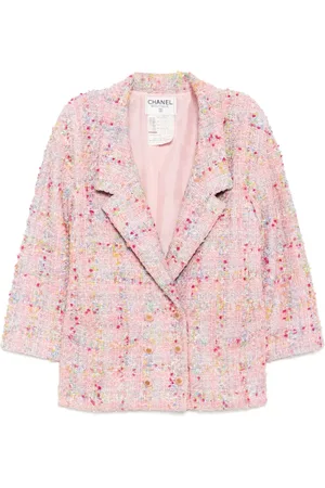 CHANEL 1990-2000 Doppelreihige Jacke