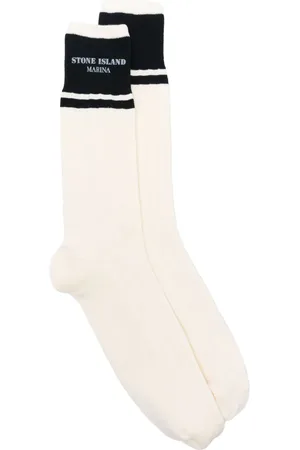 Stone Island Socken mit Logo-Print