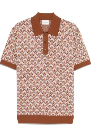 Drôle de Monsieur Le Maille Tapisserie Poloshirt