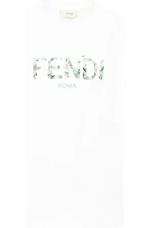 Fendi T-Shirt mit Logo-Print