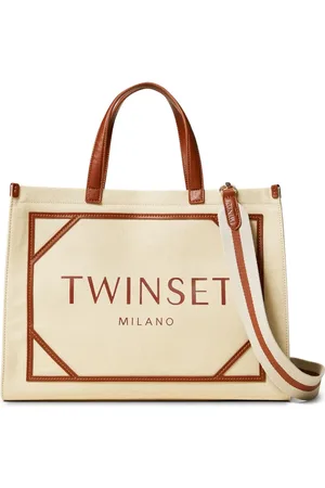 Twin-Set Handtasche mit Logo-Print
