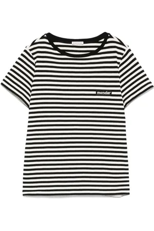 Moncler Gestreiftes T-Shirt