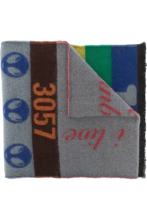 WALTER VAN BEIRENDONCK Schal mit grafischem Print
