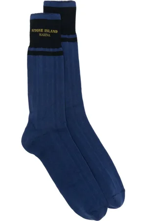 Stone Island Socken mit Logo-Print